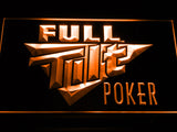 Full Tilt Poker LED Sign - Orange - TheLedHeroes