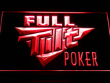 Full Tilt Poker LED Sign - Red - TheLedHeroes