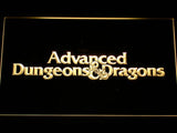 Advanced Dungeons & Dragons LED Neon Sign Electrical - Yellow - TheLedHeroes