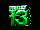 Friday The 13th LED Sign - Green - TheLedHeroes
