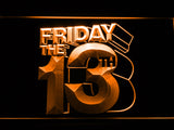 Friday The 13th LED Sign - Orange - TheLedHeroes