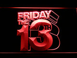 Friday The 13th LED Sign - Red - TheLedHeroes