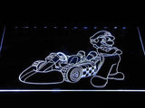Mario Kart LED Neon Sign USB - White - TheLedHeroes