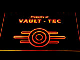 Fallout Vault-Tec LED Neon Sign Electrical - Orange - TheLedHeroes