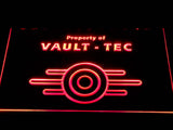 Fallout Vault-Tec LED Neon Sign Electrical - Red - TheLedHeroes