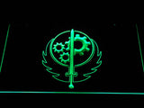 Fallout Brotherhood of Steel LED Neon Sign USB - Green - TheLedHeroes
