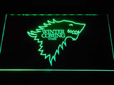 Game of Thrones Stark (2) LED Neon Sign USB - Green - TheLedHeroes