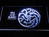 Game of Thrones Targaryen LED Neon Sign Electrical - White - TheLedHeroes