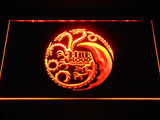 Game of Thrones Targaryen (2) LED Neon Sign Electrical - Orange - TheLedHeroes