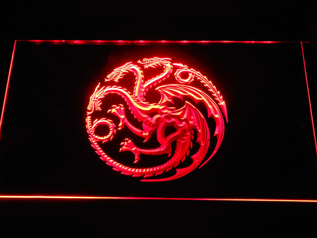 Game of Thrones Targaryen (3) LED Sign - Normal Size (12x8in) - TheLedHeroes