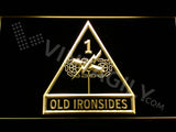 Old Ironsides LED Sign - Yellow - TheLedHeroes