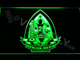 1st Battalion 2nd Marines LED Sign - Green - TheLedHeroes