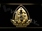 1st Battalion 2nd Marines LED Sign - Yellow - TheLedHeroes