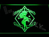 1st Battalion 4th Marines LED Neon Sign Electrical - Green - TheLedHeroes