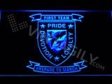 FREE 1st Battalion 7th Marines LED Sign - Blue - TheLedHeroes