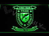 FREE 1st Battalion 7th Marines LED Sign - Green - TheLedHeroes