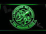 1st Battalion 9th Marines LED Neon Sign Electrical - Green - TheLedHeroes