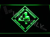 1st Battalion 23rd Marines LED Neon Sign USB - Green - TheLedHeroes