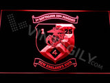 1st Battalion 25th Marines LED Neon Sign USB - Red - TheLedHeroes