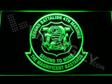 2nd Battalion 4th Marines LED Neon Sign Electrical - Green - TheLedHeroes