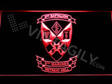 2nd Battalion 5th Marines LED Sign - Red - TheLedHeroes