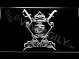 2nd Battalion 23rd Marines LED Sign - White - TheLedHeroes