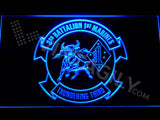 3rd Battalion 1st Marines LED Neon Sign USB - Blue - TheLedHeroes