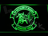 3rd Battalion 1st Marines LED Sign - Green - TheLedHeroes