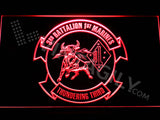 3rd Battalion 1st Marines LED Sign - Red - TheLedHeroes