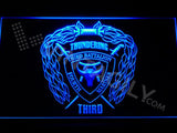 3rd Battalion 4th Marines LED Neon Sign USB - Blue - TheLedHeroes