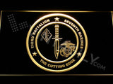 3rd Battalion 7th Marines LED Neon Sign USB - Yellow - TheLedHeroes