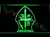 3rd Battalion 8th Marines LED Neon Sign Electrical - Green - TheLedHeroes