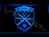 FREE 3rd Battalion 23rd Marines LED Sign - Blue - TheLedHeroes