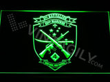 3rd Battalion 23rd Marines LED Neon Sign Electrical - Green - TheLedHeroes