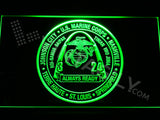 FREE 3rd Battalion 24th Marines LED Sign - Green - TheLedHeroes