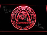 3rd Battalion 24th Marines LED Sign - Red - TheLedHeroes