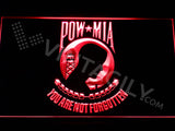 Prisoners Of War - Missing In Action (POW-MIA) LED Sign - Red - TheLedHeroes