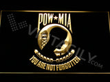 FREE Prisoners Of War - Missing In Action (POW-MIA) LED Sign - Yellow - TheLedHeroes