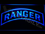 US Army Ranger LED Sign - Blue - TheLedHeroes