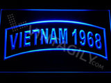 Vietnam 1968 LED Neon Sign Electrical - Blue - TheLedHeroes