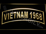 Vietnam 1968 LED Sign - Yellow - TheLedHeroes