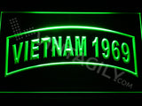 FREE Vietnam 1969 LED Sign - Green - TheLedHeroes