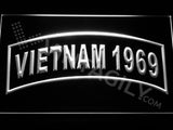 Vietnam 1969 LED Neon Sign USB - White - TheLedHeroes