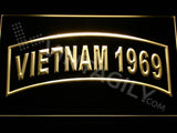 Vietnam 1969 LED Neon Sign Electrical - Yellow - TheLedHeroes