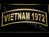 Vietnam 1972 LED Neon Sign USB - Yellow - TheLedHeroes