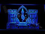 FREE 2nd Combat Engineer Battalion LED Sign - Blue - TheLedHeroes