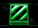 FREE 3rd Infantry Division LED Sign - Green - TheLedHeroes