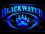 FREE Black Water (Academi) LED Sign - Blue - TheLedHeroes