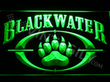 Black Water (Academi) LED Sign - Green - TheLedHeroes