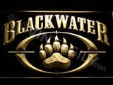 Black Water (Academi) LED Neon Sign Electrical - Yellow - TheLedHeroes